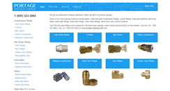 Desktop Screenshot of portagespecialty.com
